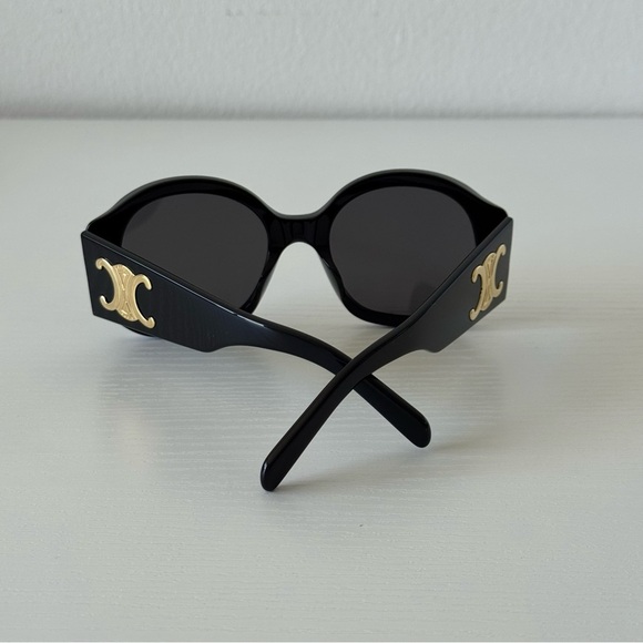 New! CELINE Maxi Triomph Black Sunglasses CL40305U 01A, Authentic main image 4